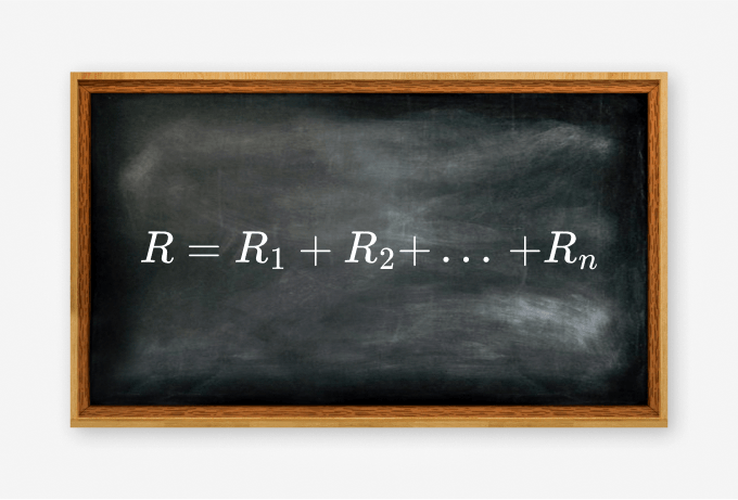 Сопротивление при последовательном соединении проводников
