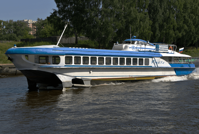 1957 г. Суда на подводных крыльях